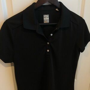 Callaway Women's Black Polo Shirt Golf Polo Large Women’s Shirt